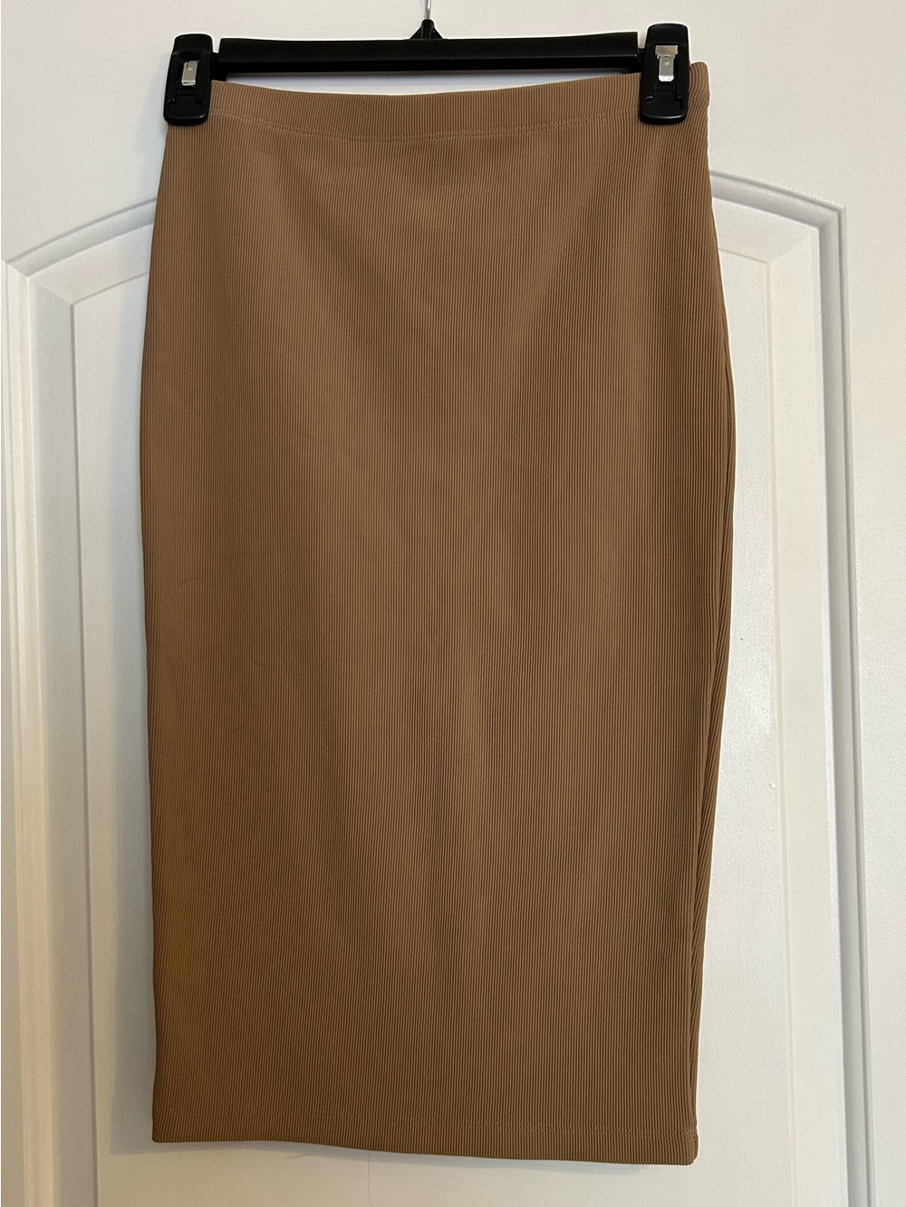 Women's Ribbed Pencil Skirt